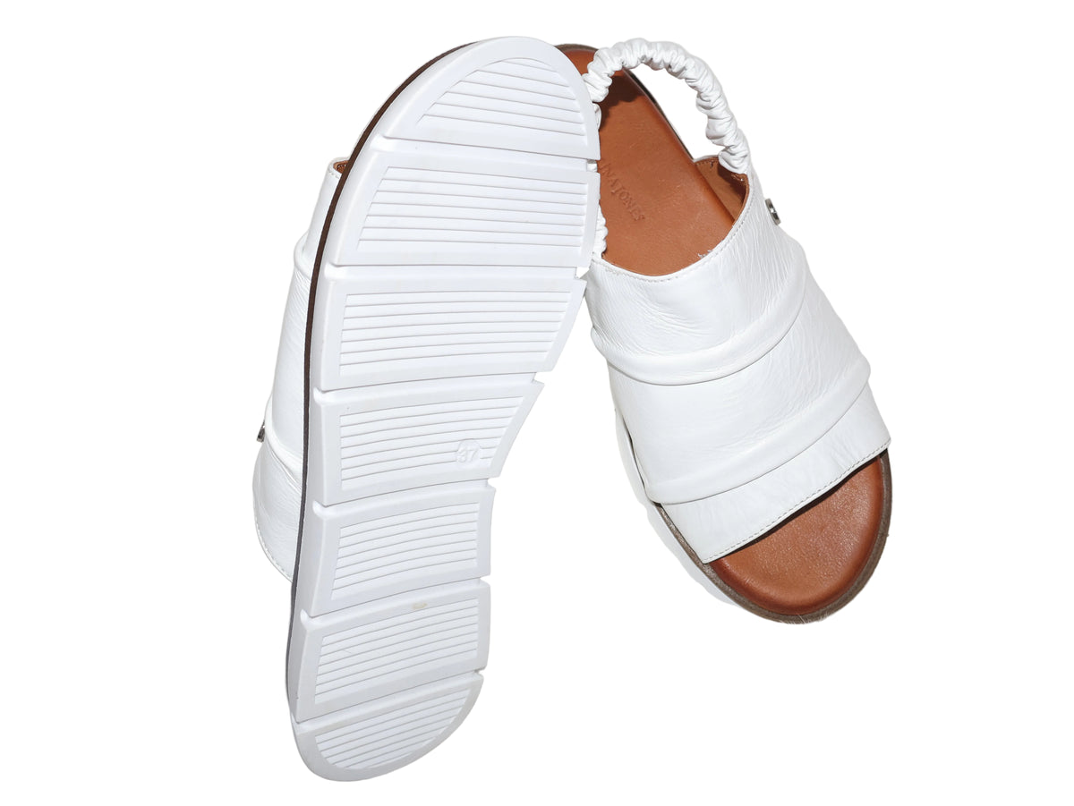 Sandale din piele naturală – Alb