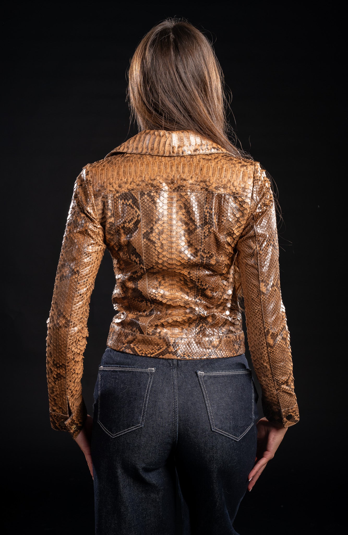 JACHETA DIN PIELE DE PITON