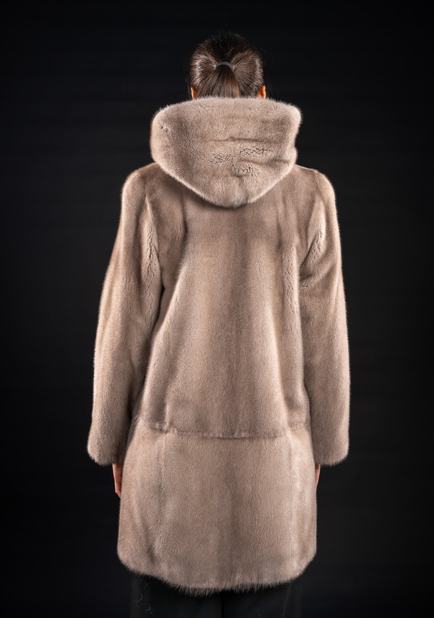 HAINA DIN BLANA NATURALA DE VIZON SILVERBLUE CU GLUGA