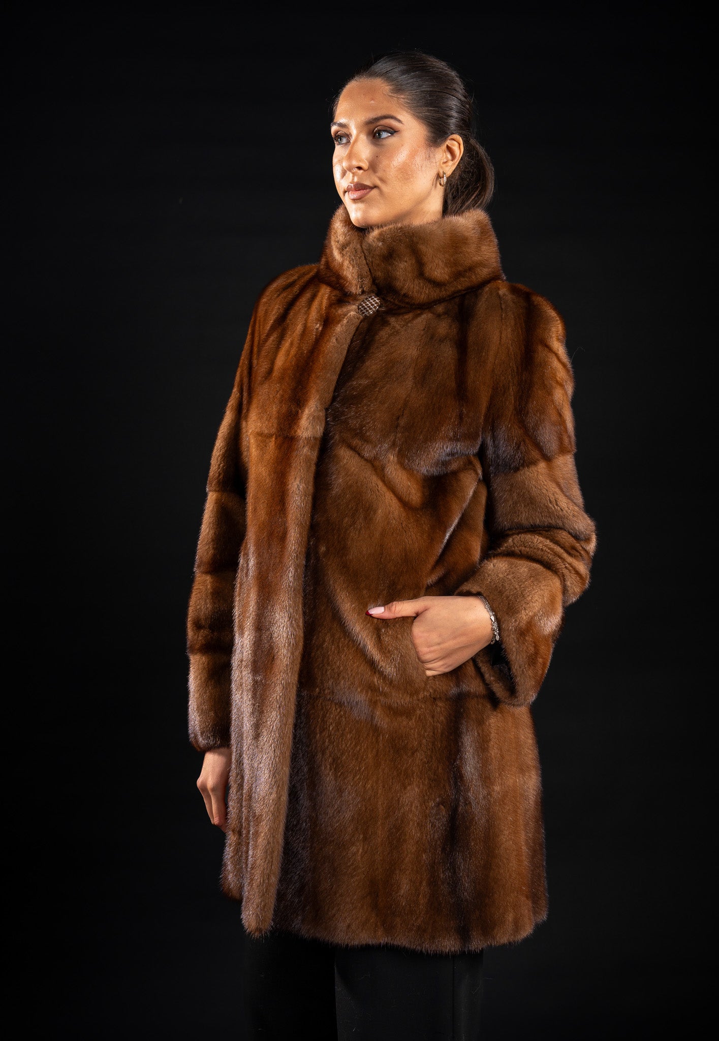 HAINA DIN BLANA NATURALA DE VIZON DEMI BUFF, GULER TUNICA