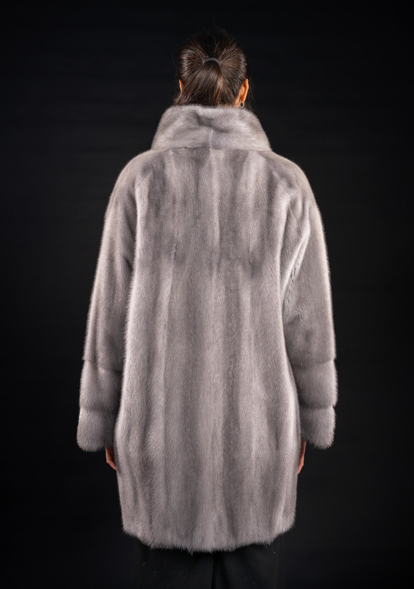 HAINA DIN BLANA NATURALA DE VIZON GRI SAPPHIRE