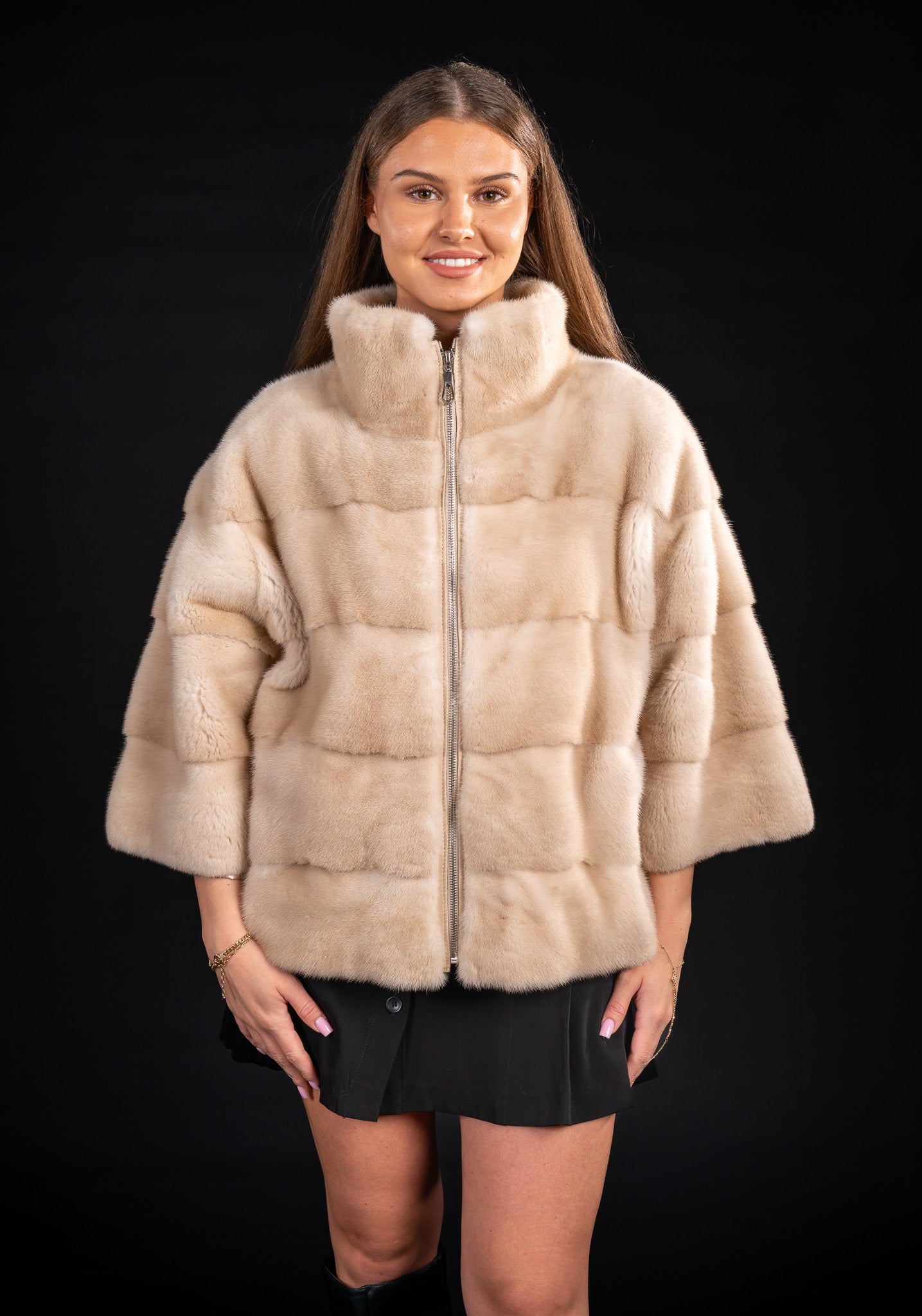 CAPA DIN BLANA NATURALA DE VIZON PERLA