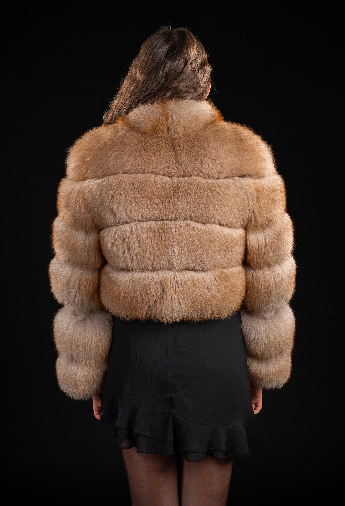 HAINA DIN BLANA NATURALA DE VULPE  POLARA LIGHTSABLE 021