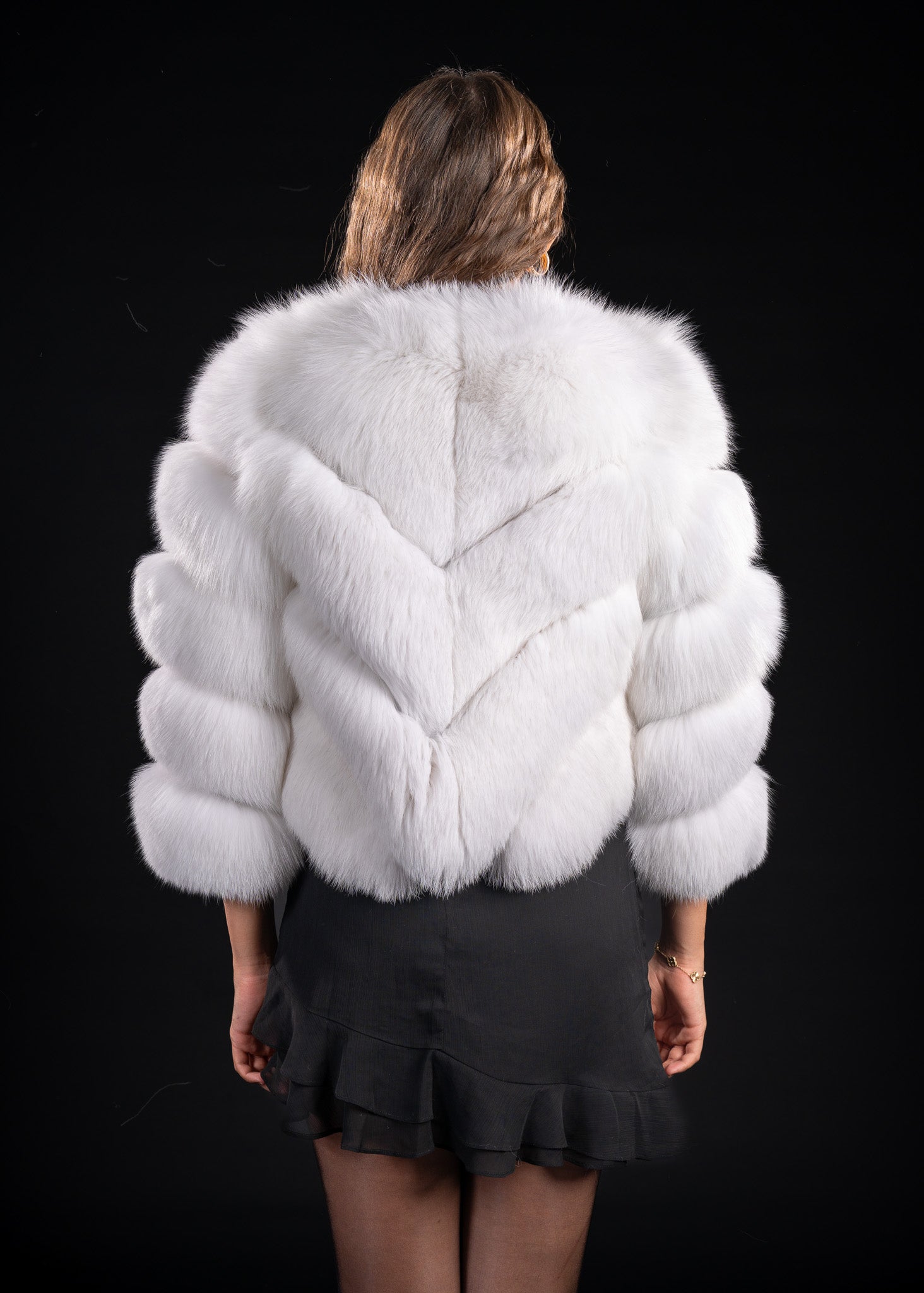 HAINA DIN BLANA NATURALA DE VULPE POLARA IN V 3IN1, 031