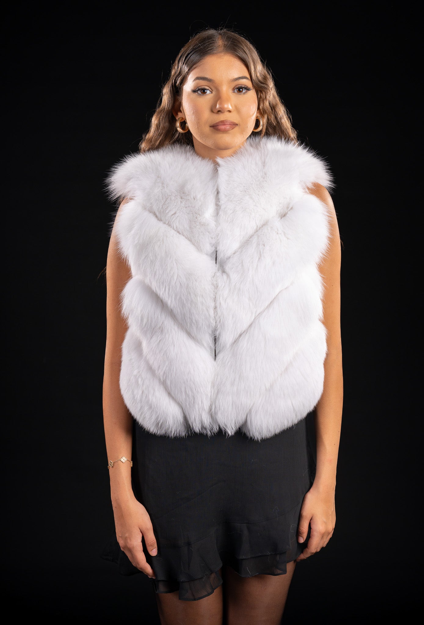 HAINA DIN BLANA NATURALA DE VULPE POLARA IN V 3IN1, 031