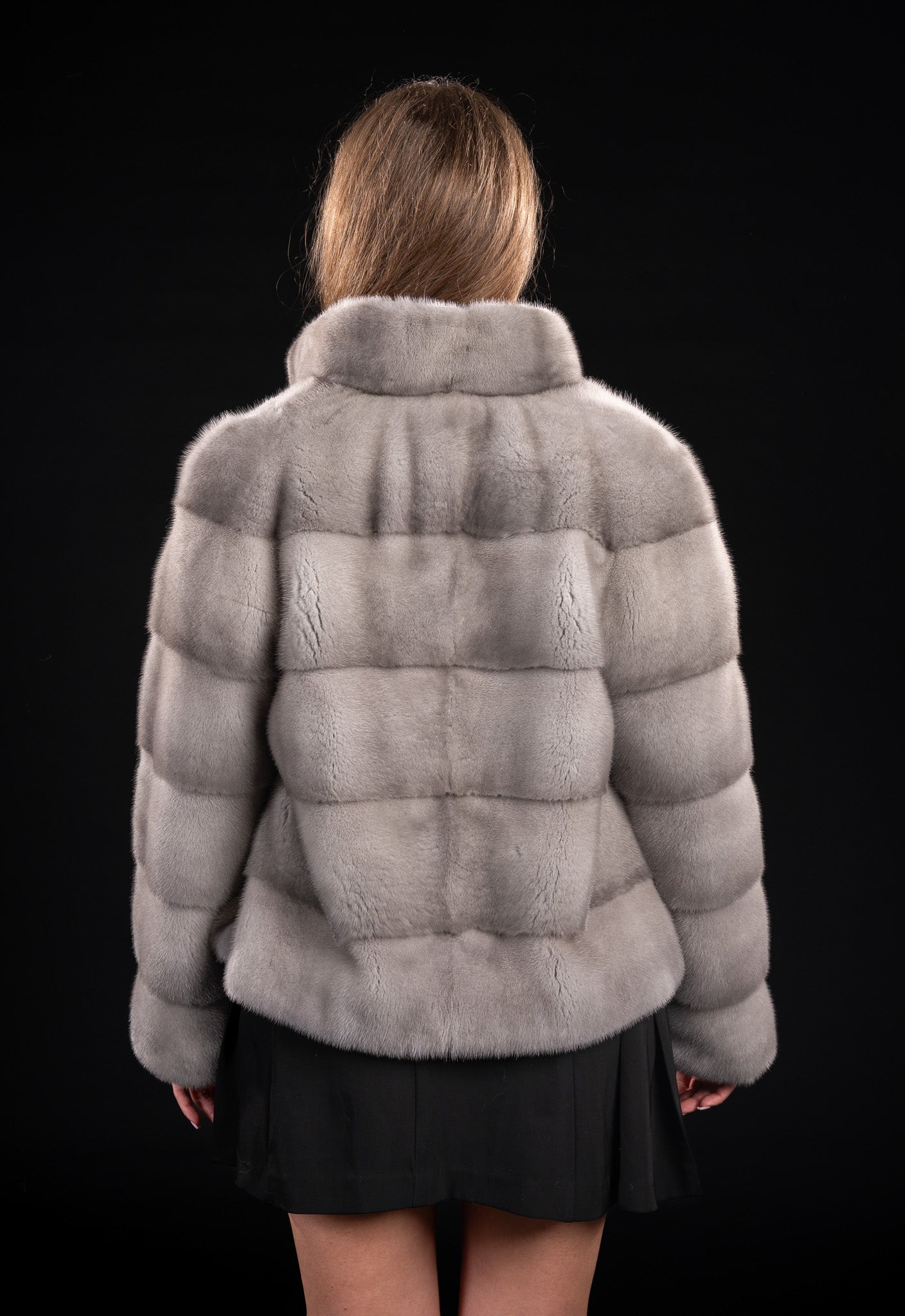 HAINA DIN BLANA NATURALA DE VIZON GRI SAPPHIRE , GULER TUNICA