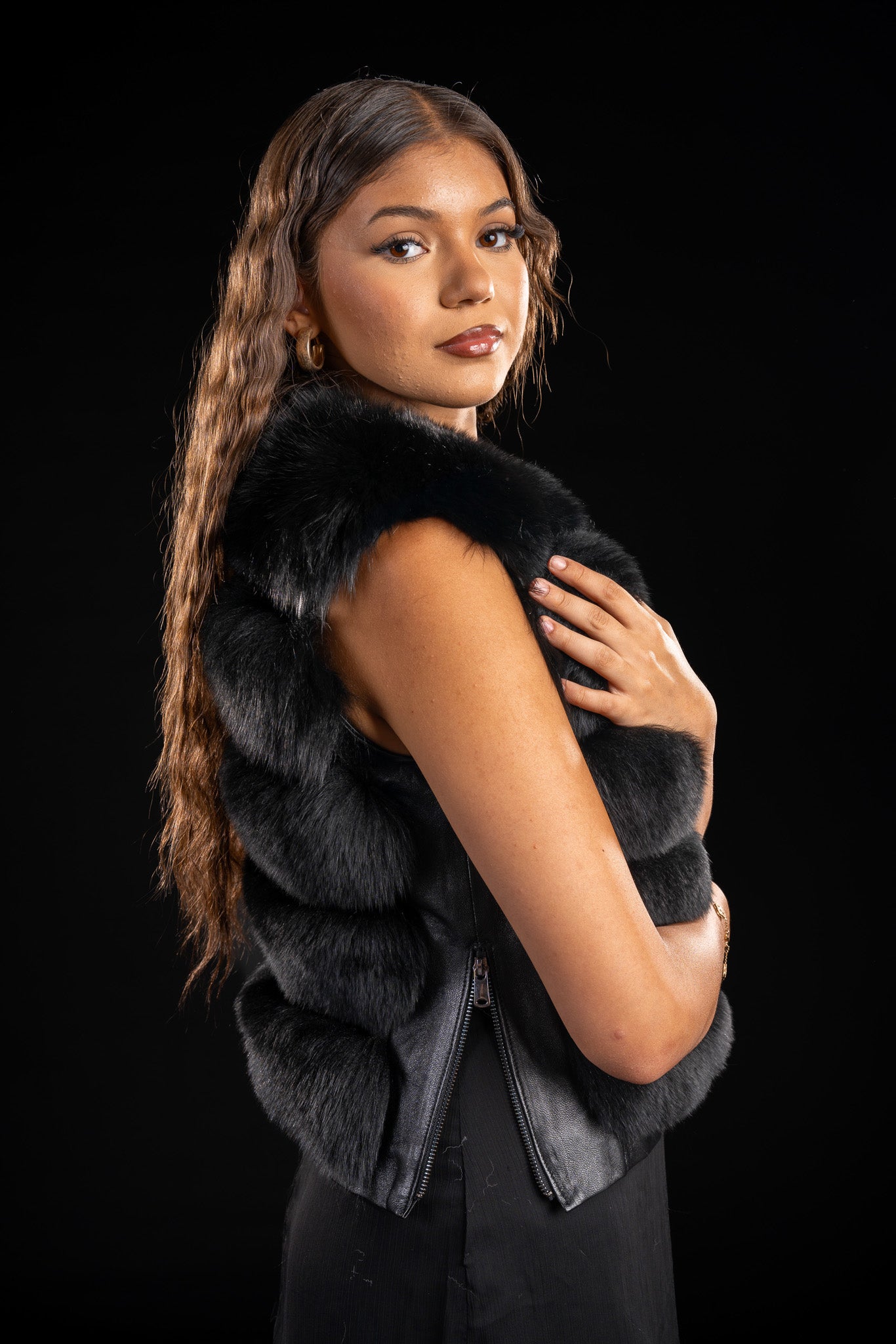 HAINA DIN BLANA NATURALA DE VULPE 044