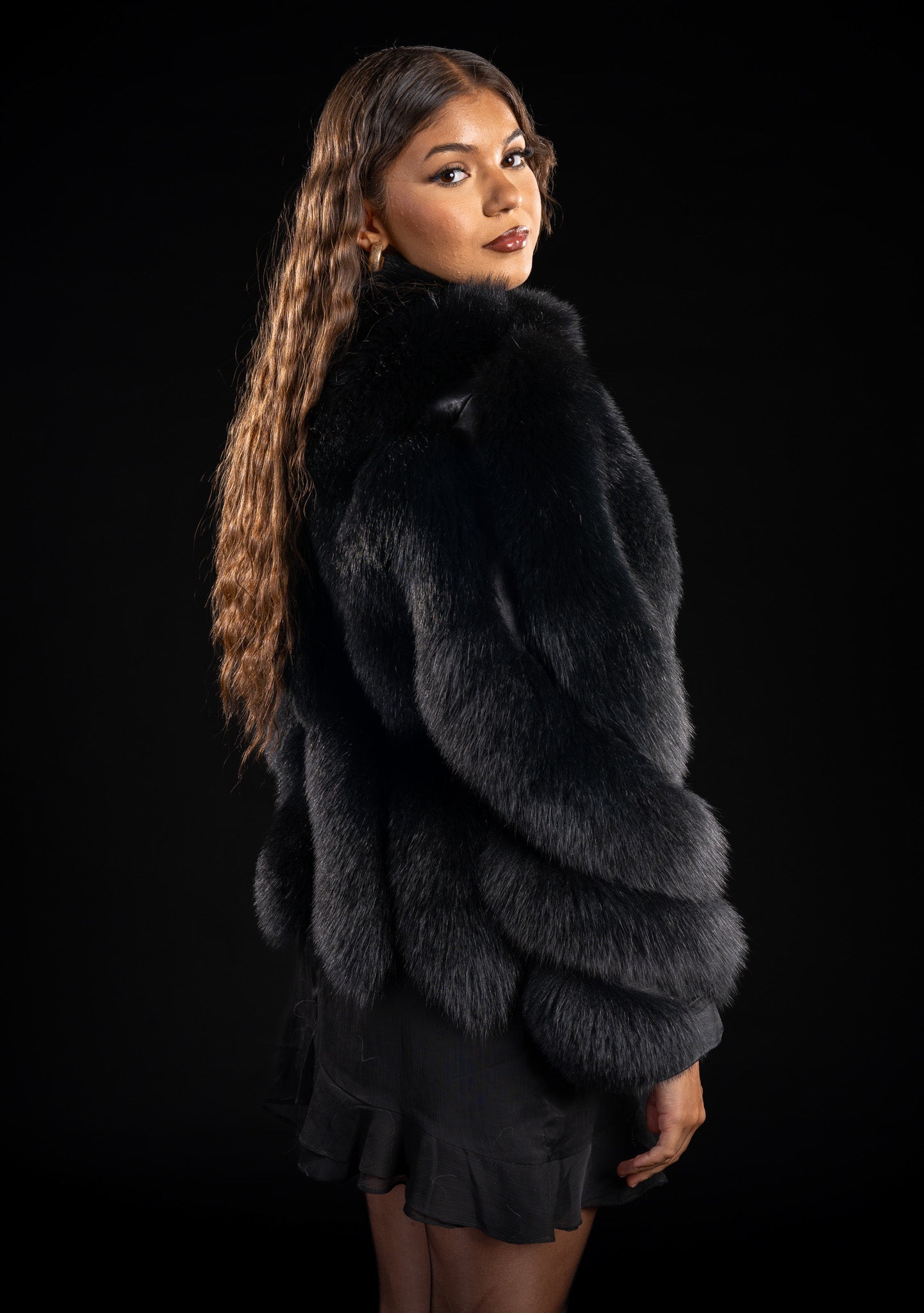 HAINA DIN BLANA NATURALA DE VULPE POLARA 046