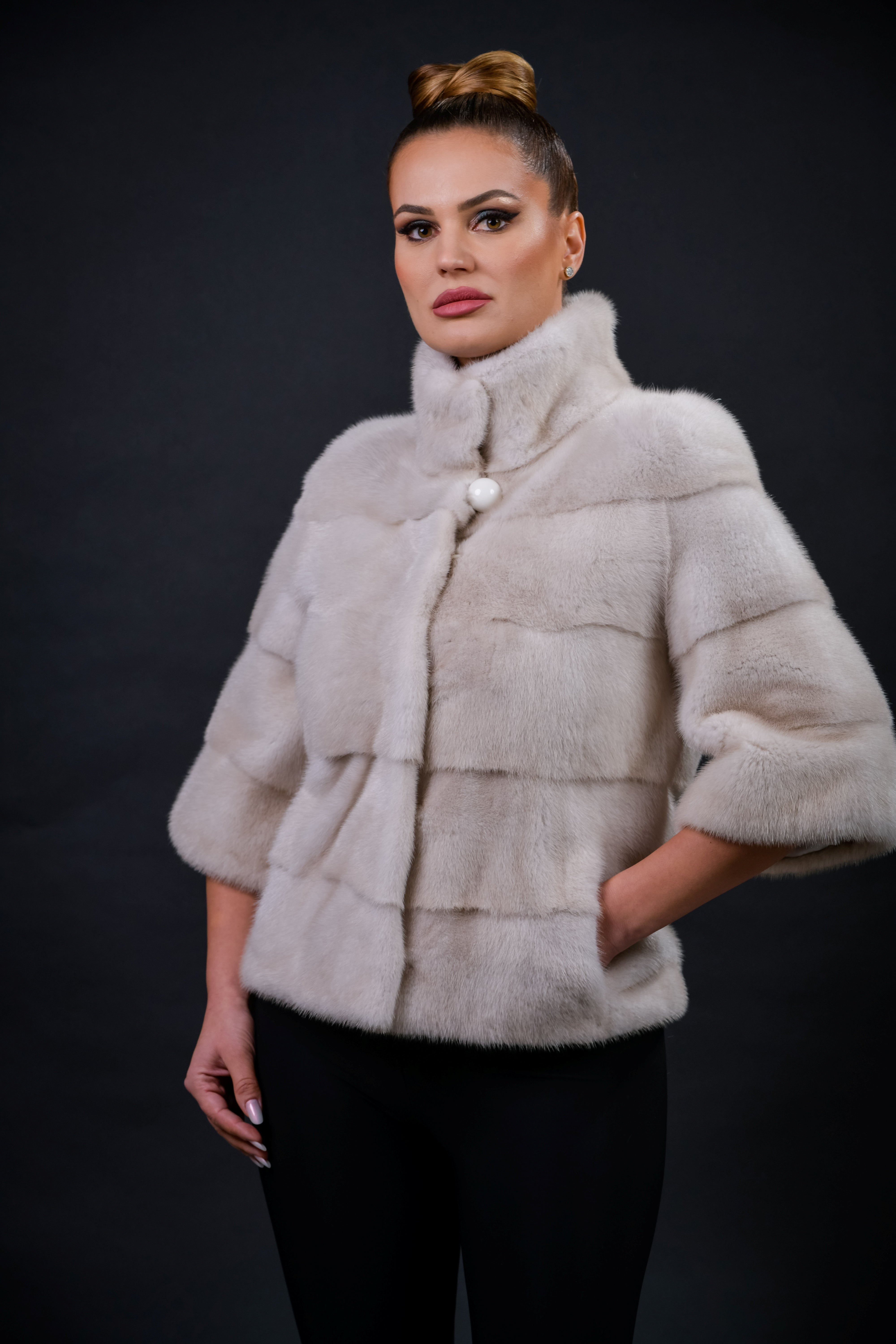 HAINA DIN BLANA NATURALA DE VIZON PERLA